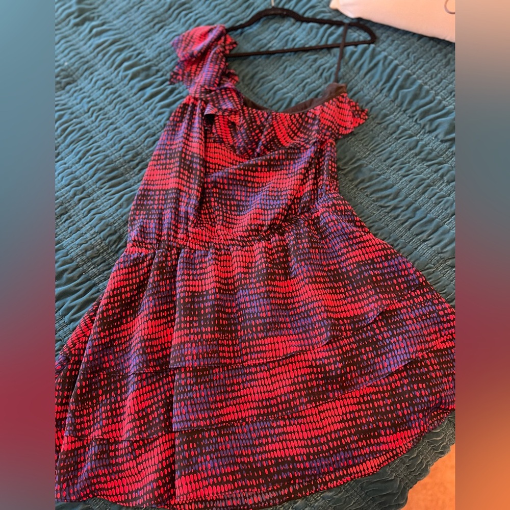 One shoulder dress- THE LIMITED